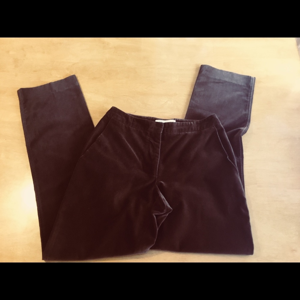 MaxMara velvet brown pants